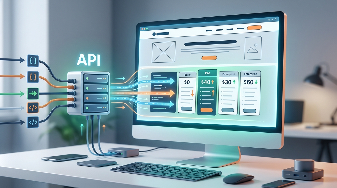 How to integrate real-time dynamic pricing tables via API into a landing page: A Step-by-Step Guide